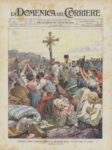 मिग्नानो (कैसर्टा) के भूकंपीय आंदोलन, देश की आबादी खुले में भाग गई