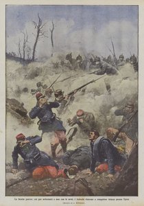 हथियारों और नहीं हथियारों के साथ नहीं, गैसों के साथ बुरा युद्ध, जर्मन Ypres में खाइयों को जीतने का प्रबंधन