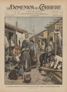 सिसिली और कैलाब्रिया में भूकंप से तबाह हुए शहरों के पुनर्जन्म का धीमा काम द्वारा Achille Beltrame