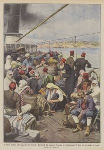 Dardanelles को मजबूर करने के लिए टीमों की अशिष्ट कार्रवाई ने कॉन्स्टेंटिनोपल में आतंक उत्पन्न किया