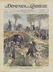 हाल ही में देश के युद्धाभ्यास, Bersaglieri Ciclisti की एक विशेषता पर हमला