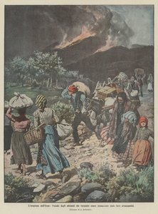 एटना विस्फोट, एटना पक्ष के निवासियों के घाव ने आगे बढ़ने वाले लावा से धमकी दी