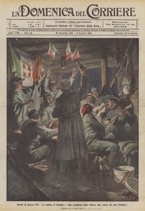 युद्ध 1915 का क्रिसमस, कम, टोस्ट, मातृभूमि की महानता के लिए, दूर के लोगों के स्वास्थ्य के लिए!