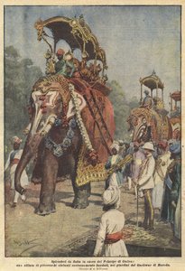 परियों की कहानी, हाथियों की परेड, वेल्स के राजकुमार के सम्मान में शानदार कहानी