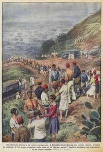 एक प्राचीन वेशभूषा में एक सुरम्य वापसी
