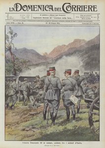 Vittorio Emanuele III मैदान में, सैनिक fra मैं सिपाही dItalia