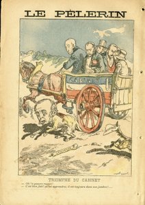 ले पेलेरिन में अकिल लेमोट (1846-1909) का चित्रण द्वारा अकिल लिमोट