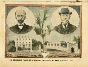 ले पेलेरिन में अकिल लेमोट (1846-1909) का चित्रण द्वारा अकिल लिमोट
