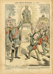 ले पेलेरिन में अकिल लेमोट (1846-1909) का चित्रण द्वारा अकिल लिमोट