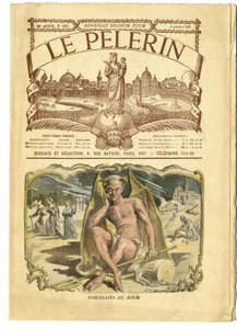 ले पेलेरिन में अकिल लेमोट (1846-1909) का चित्रण द्वारा अकिल लिमोट