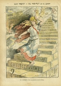 ले पेलेरिन में अकिल लेमोट (1846-1909) का चित्रण द्वारा अकिल लिमोट