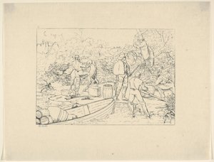 कन्फेडरेट वॉर एचिंग्स से दक्षिण में दवाओं की तस्करी, 1861-63।