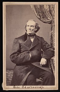 जॉर्ज स्कारबोरो का पोर्ट्रेट, 1862-1863। द्वारा अदीस और नोएल