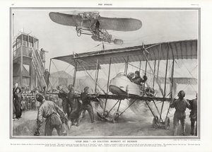 1913 में हेंडन एयरोड्रोम में दुर्घटना।