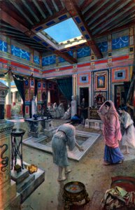 प्राचीन रोमनों का घरेलू जीवन, 19वीं शताब्दी। द्वारा एडॉल्फ़ फ़ॉरेस्टियर