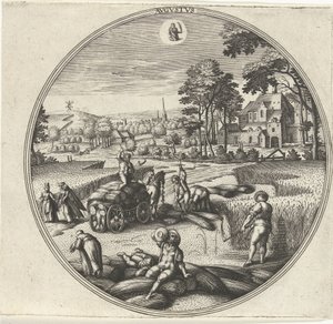 ऑगस्टस अवगव्स्तव्स (वस्तु पर शीर्षक) बारह महीने (श्रृंखला शीर्षक) द्वारा एड्रिएन कोलार्ट
