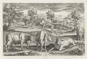 मवेशी चार पैर वाले जानवर (श्रृंखला शीर्षक) Animalivm Qvaddrvpedvm (श्रृंखला शीर्षक) द्वारा एड्रिएन कोलार्ट