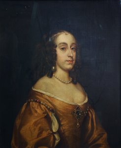 मैरी, प्रिंसेस रॉयल और ऑरेंज की राजकुमारी, c.1656-60 (कैनवास पर तेल) द्वारा एड्रियन हैनीमैन