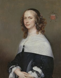 निकोलस वैन डेर हैर की पत्नी का चित्रण, 1661