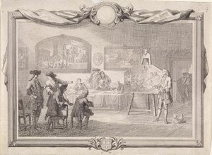 डॉर्ड्रेक्ट में सेंट ल्यूक का गिल्ड, 1736