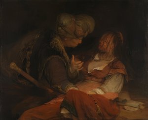 यहूदा और तामार। 1681 के आसपास