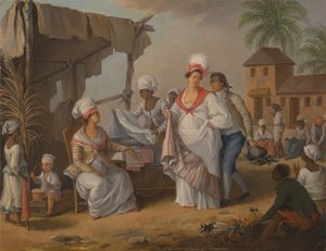 मार्केट डे, रोज़ौ, डोमिनिका, सीए.1780।