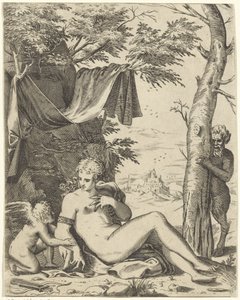  द्वारा Agostino Carracci (के लिए जिम्मेदार)