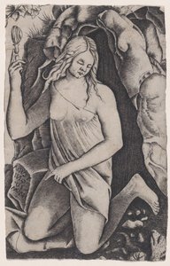 Saint Margaret, ca. 1514-36.  द्वारा एगोस्टिनो वेनेज़ियानो