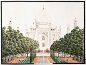गार्डन से ताज, सी। 1815