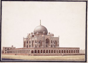 हुमायूँ का मकबरा, c.1820