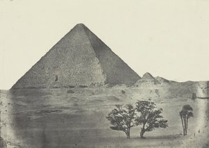चेप्स का पिरामिड, मध्य मिस्र, 184951, 1852 में छपा। द्वारा ऐमे रोचासो