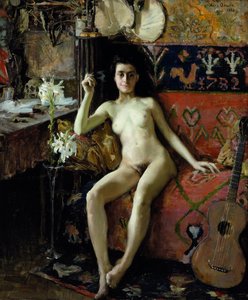 अनमास्क, 1888 द्वारा Akseli Gallen Kallela