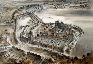 केनिलवर्थ कैसल, c1575, c1960s द्वारा एलन अर्नेस्ट सोरेल