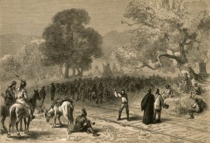 प्रशांत रेलमार्ग का समापन, 1878। द्वारा अल्बर्ट बोबेट