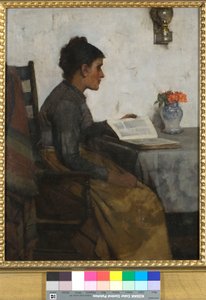 उसका आराम, 1889 द्वारा अल्बर्ट चेवेलियर टायलर