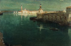 सेंट जियोर्जियो द हाउसटॉप्स, 1905-1906 से द्वारा अल्बर्ट गुडविन
