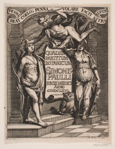 टाइटलब्लैड टिल साइमन पाउली, quot;क्वाड्रिपार्टिटम बोटेनिकमquot;, 1667