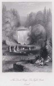 द डेविल्स ब्रिज, कैसल (उत्कीर्णन)