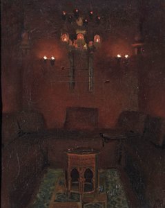 सर रिचर्ड बर्टन्स चैपल का इंटीरियर, 1889