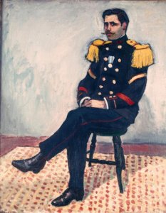 औपनिवेशिक बल का एक पेमास्टर द्वारा अल्बर्ट मार्क्वेट
