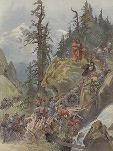 आल्प्स का मार्ग द्वारा अल्बर्ट रोबिडा