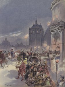 Amboise में चार्ल्स वी का रिसेप्शन