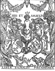 विलिबाल्ड पीर्काइमर की पुस्तिका, c1502-1503, 1906 द्वारा अल्ब्रेक्ट ड्यूरर