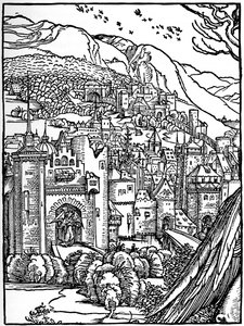 लैंडस्केप, 1498, 1936 द्वारा अल्ब्रेक्ट ड्यूरर