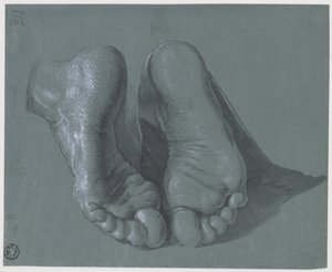 दो पैरों का अध्ययन, c.1508 द्वारा अल्ब्रेक्ट ड्यूरर