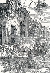 मिस्र में पवित्र परिवार, c1501-1502, 1906 द्वारा अल्ब्रेक्ट ड्यूरर
