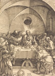 द लास्ट सपर, 1510। द्वारा अल्ब्रेक्ट ड्यूरर