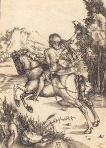 द लिटिल कूरियर, सी। 1496. द्वारा अल्ब्रेक्ट ड्यूरर