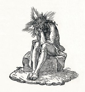 दुःखों का आदमी। टाइटल-पेज टू स्मॉल पैशन।, c1511, 1906 द्वारा अल्ब्रेक्ट ड्यूरर