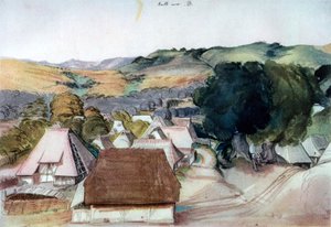 कच्रेठ का दृश्य, नूरेमबर्ग के पास, 1511, 1936 द्वारा अल्ब्रेक्ट ड्यूरर